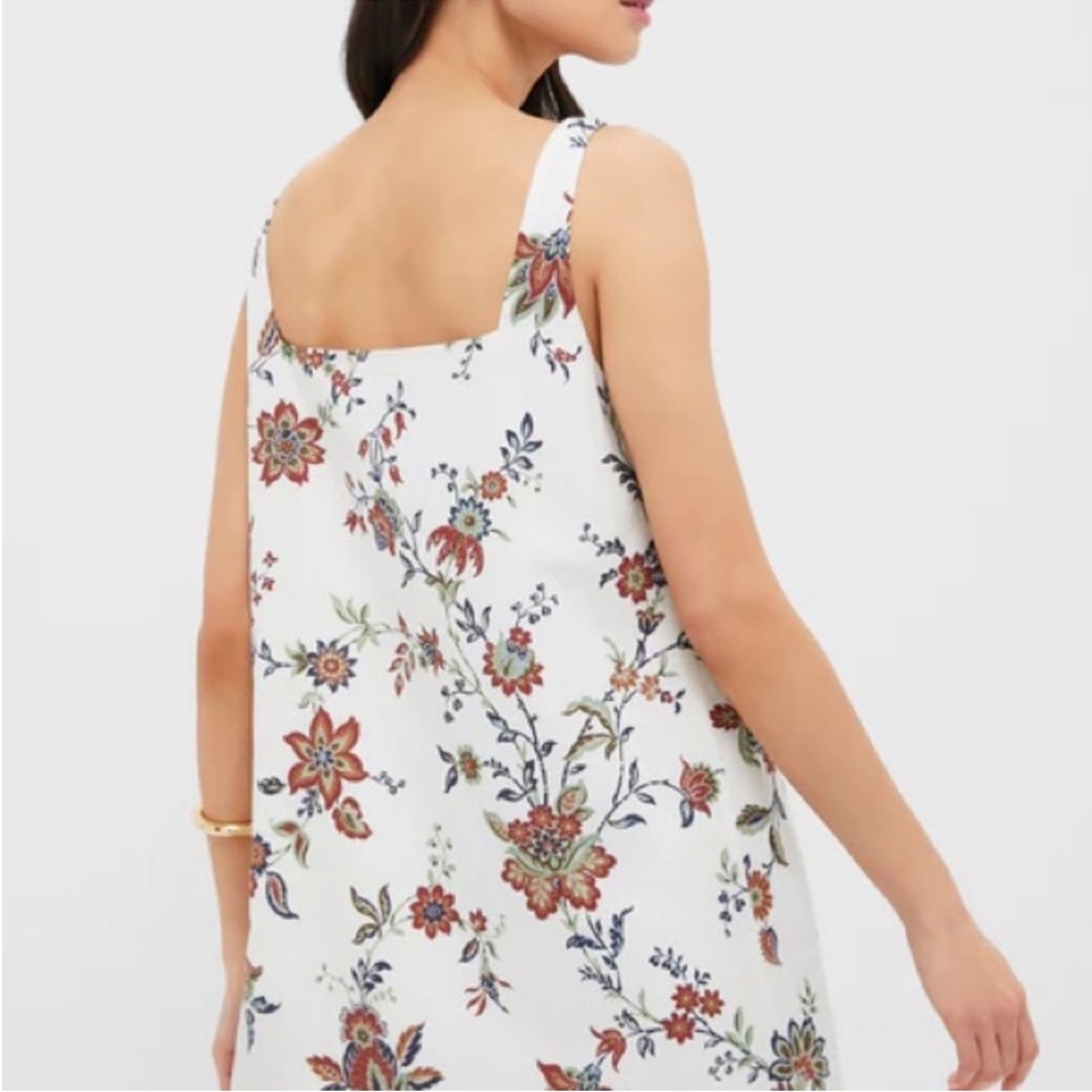 TUCKERNUCK X STUDIO MCGEE
Terracotta Chintz Cotton Linen Cassie Dress - Picture 4 of 4